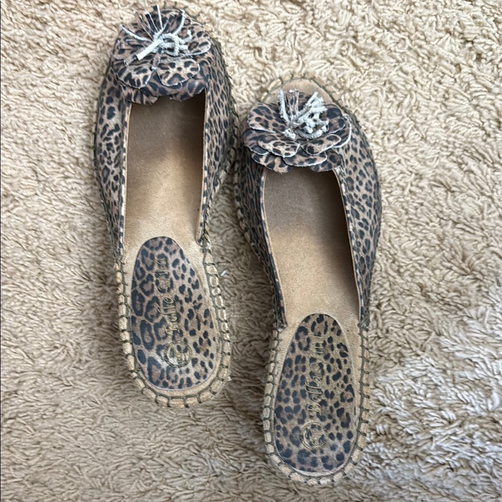 Bella Vita Brown Espadrille Slip-Ons